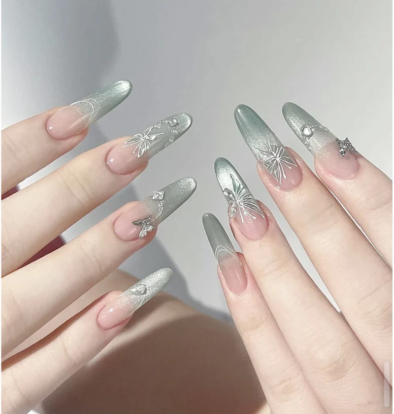 Gradient Gel Nagelverlängerungen