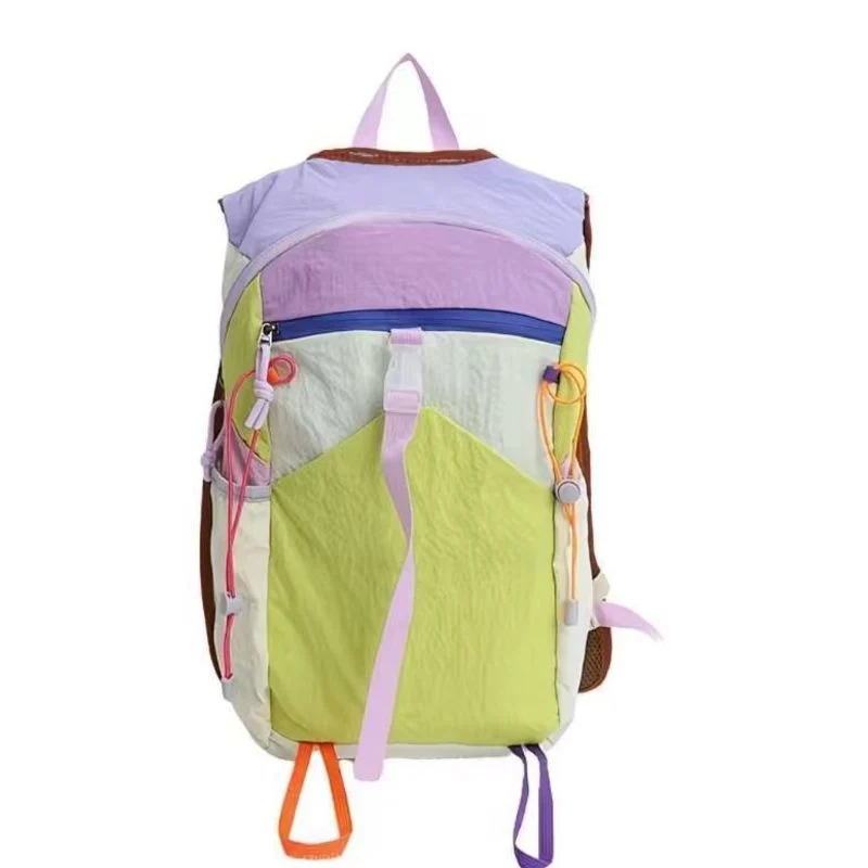 Farbenfroher Mehrfach-Taschen Rucksack Karnz