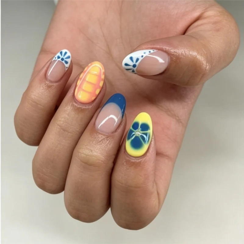 Künstlerisches Nageldesign