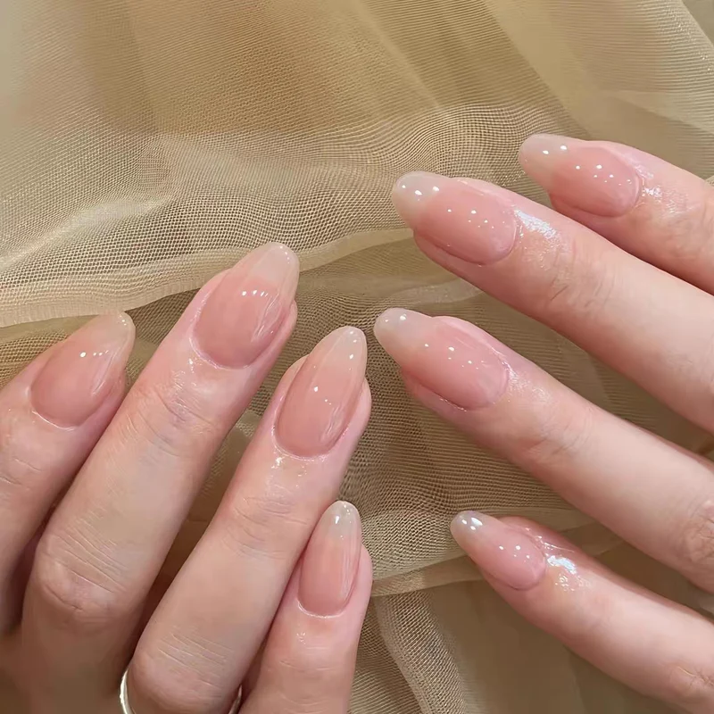 Elegante Ombre Stiletto Nagelverlängerungen