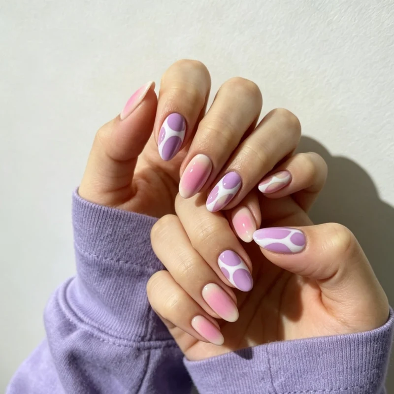 Künstlerisches Gradient-Nagel-Set
