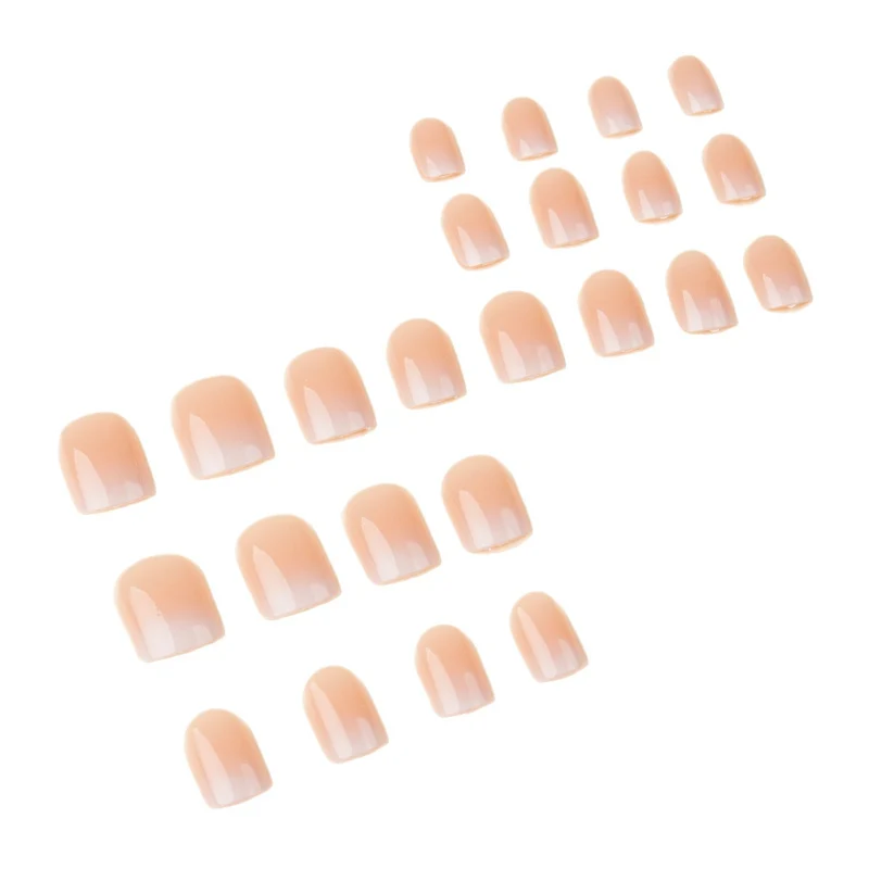 Elegante Ombre-Gel-Nagelverstärkungen