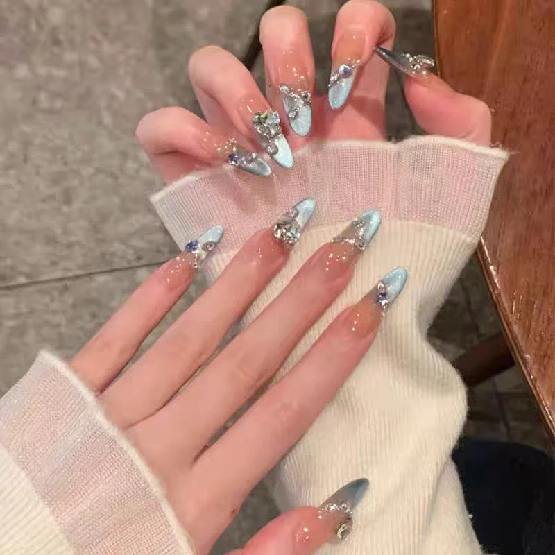 Dekorative Press-On Nagelset