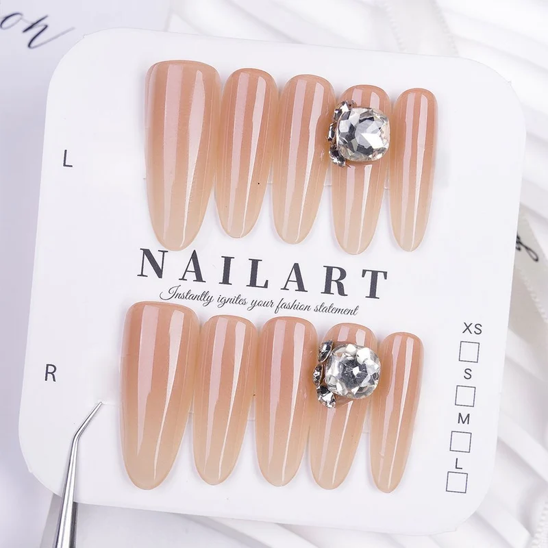 Dekorative Press-On Nagelset