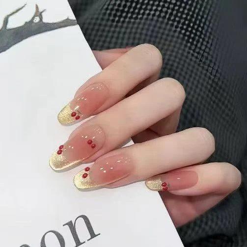 Dekorative Nagelverstärkungen