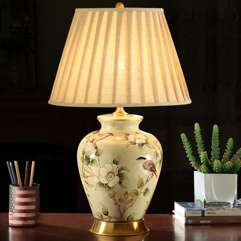 Dekorative Keramische Tischlampe