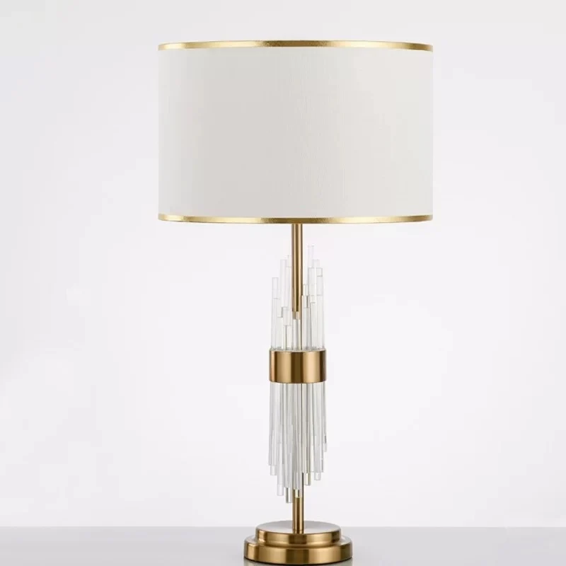 Zeitgenössische Kristall-Tischlampe
