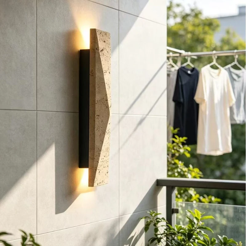 Moderne geometrische Wand lampe