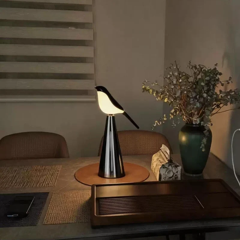 Künstlerische Vogel-Form Tischlampe
