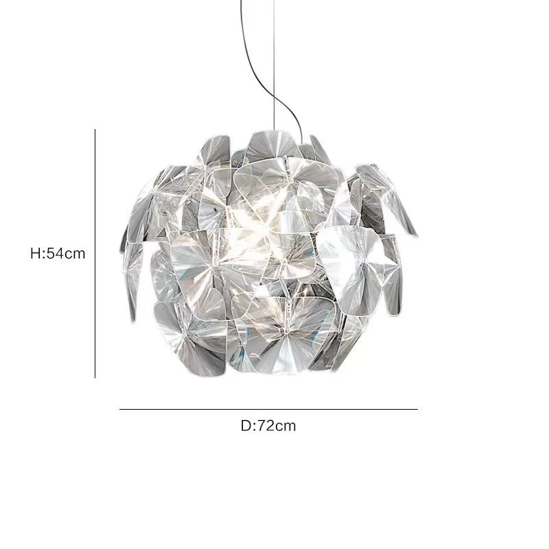 Moderne geometrische Pendelleuchte