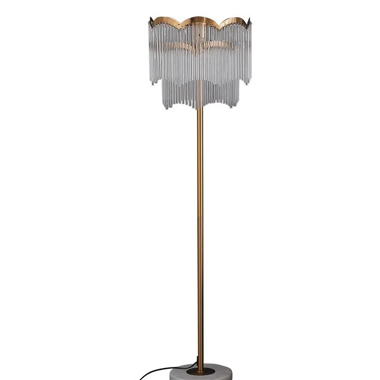 Moderne Kristallglas Stehlampe