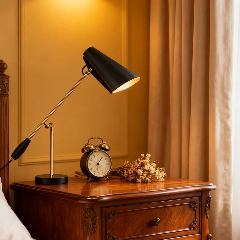 Verstellbare Schreibtisch-Tasklampe