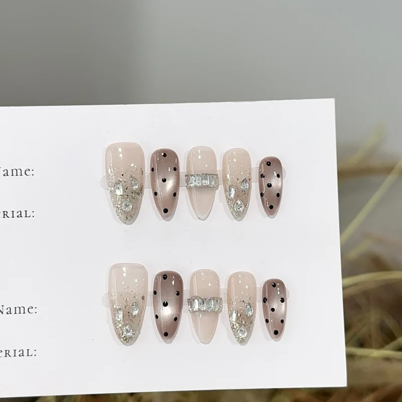 Glamourös Dekoratives Nagelkunst Set