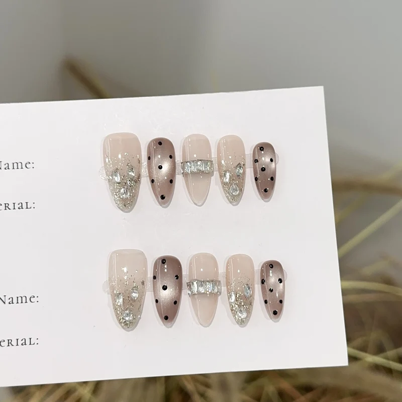 Glamourös Dekoratives Nagelkunst Set