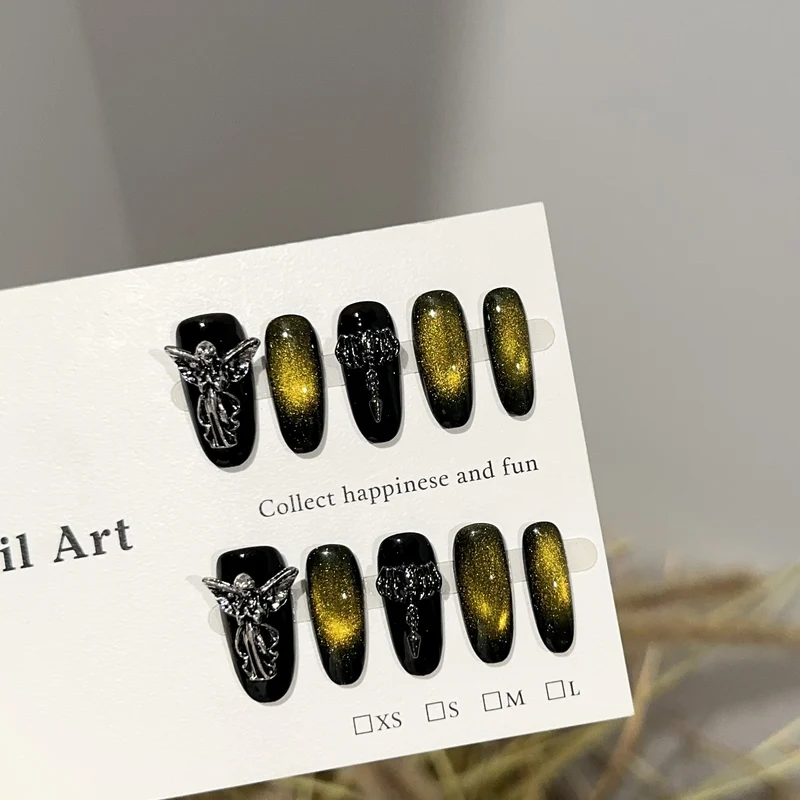 Gothic Fantasy Press-On Nail Art Set