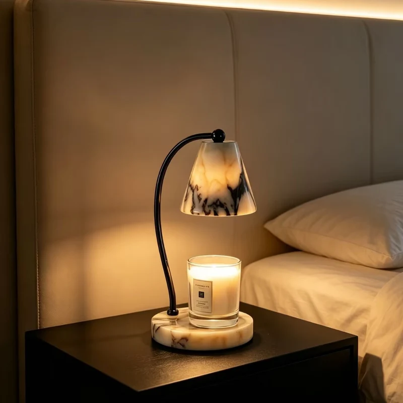 Marmor Dekorative Tischlampe