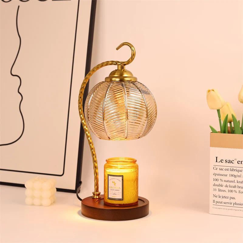 Künstlerische Blattförmige Schreibtischlampe