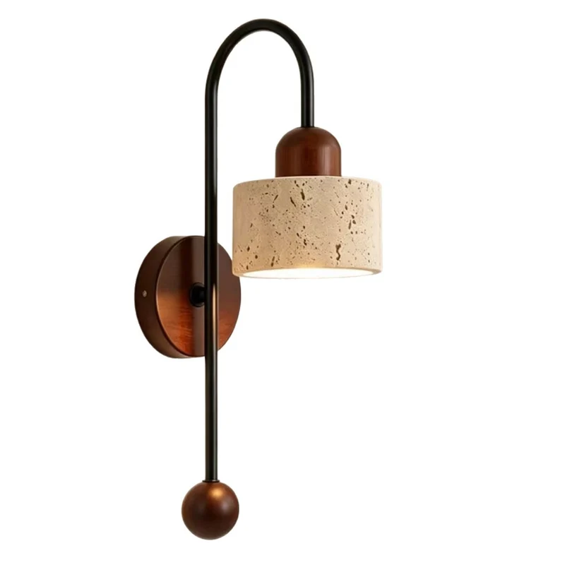 Wandmontierte skulpturale Wandlampe