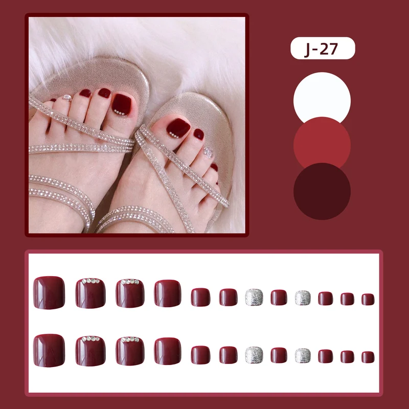 Elegante mit Strass verziert Flip-Flops