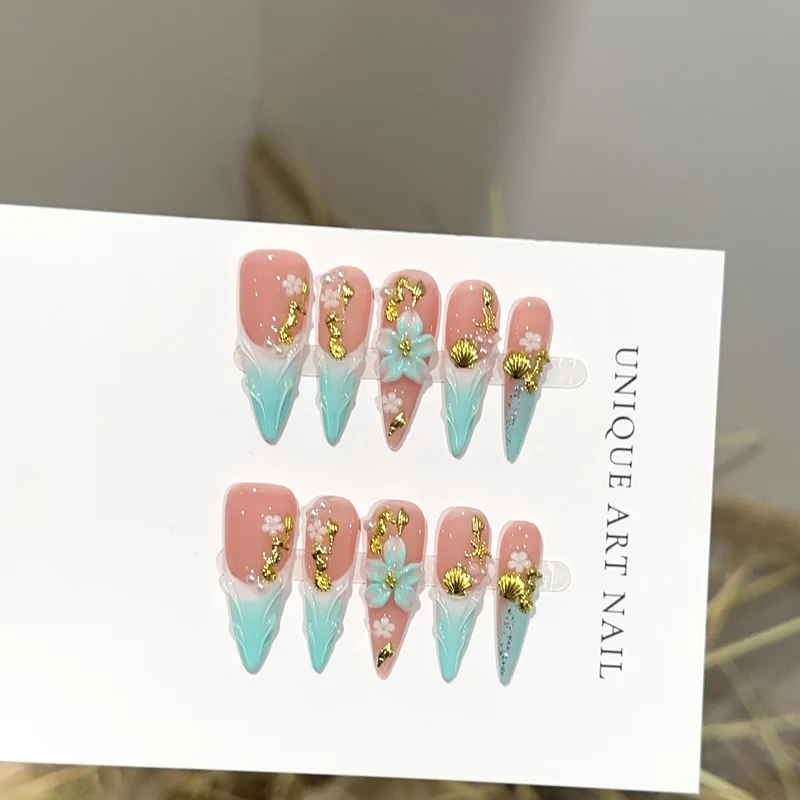 Dekoratives Press-On Nagelset