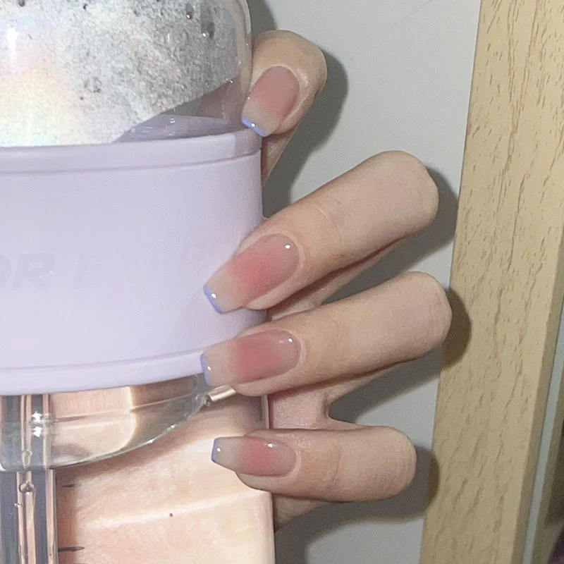 Elegante French Tip Press-On Nägel Set