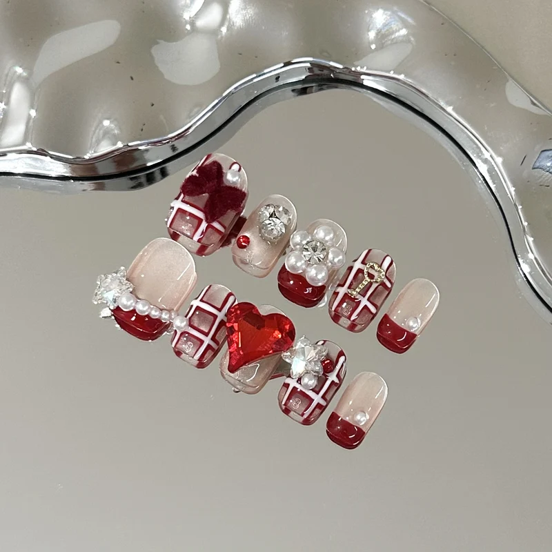 Luxury Themen Press-On Nagelkunst Set