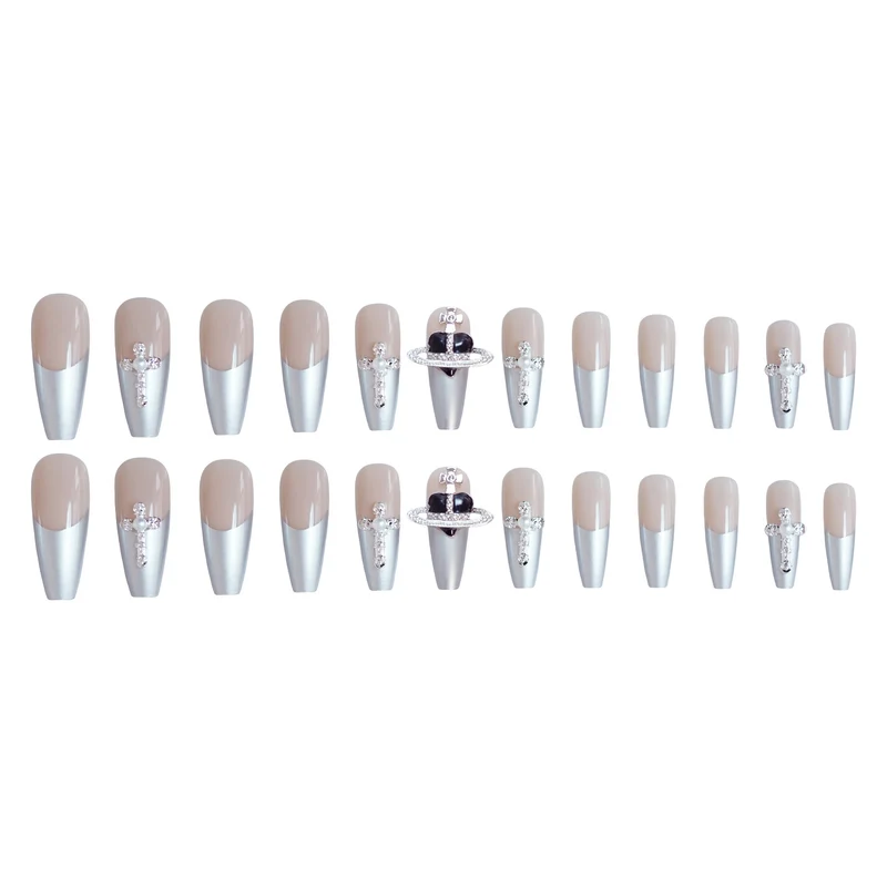 Elegantes Designer Press-On Nagelset