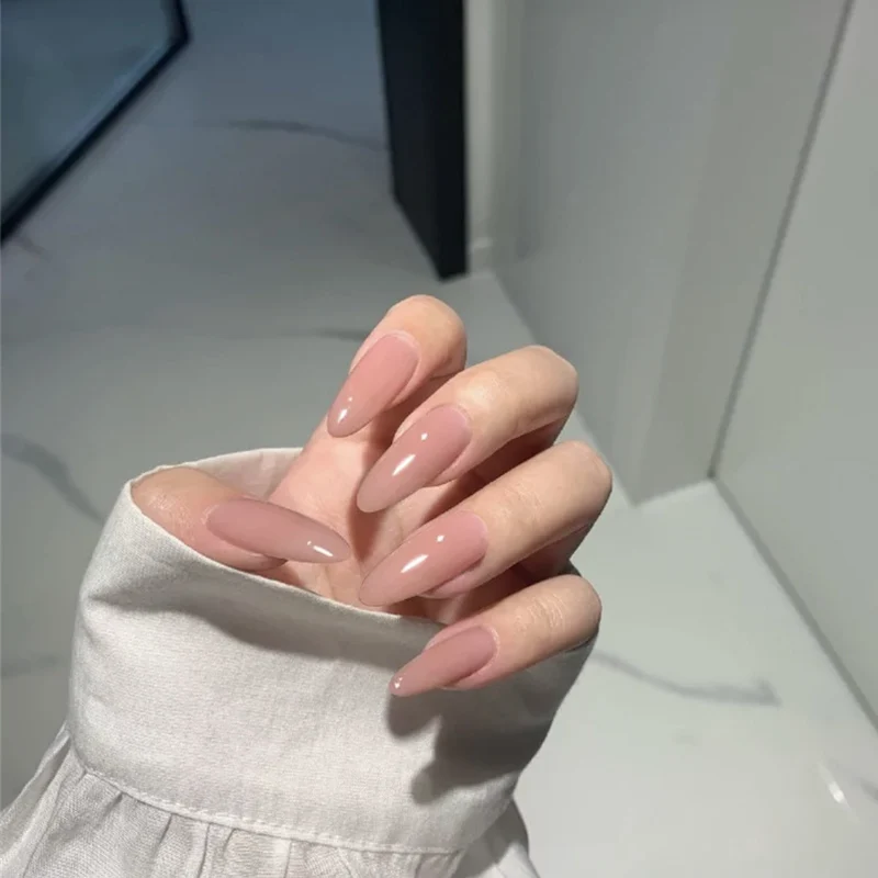 Elegante Lange Stiletto Press-On Nagelset