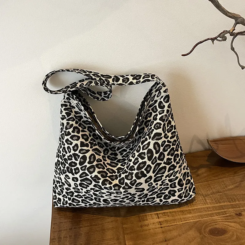 Stylische Leopardenmuster Schultertasche