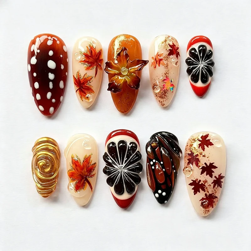 Künstlerisches Nageldesign Set