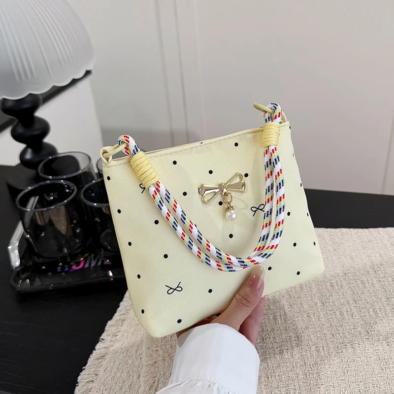 Chic Bow-Akzent Handtasche