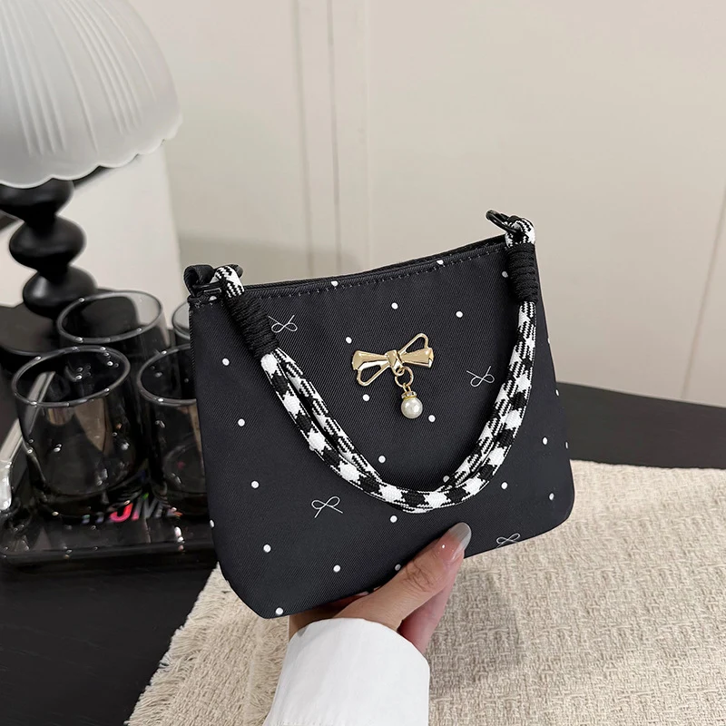 Chic Bow-Akzent Handtasche