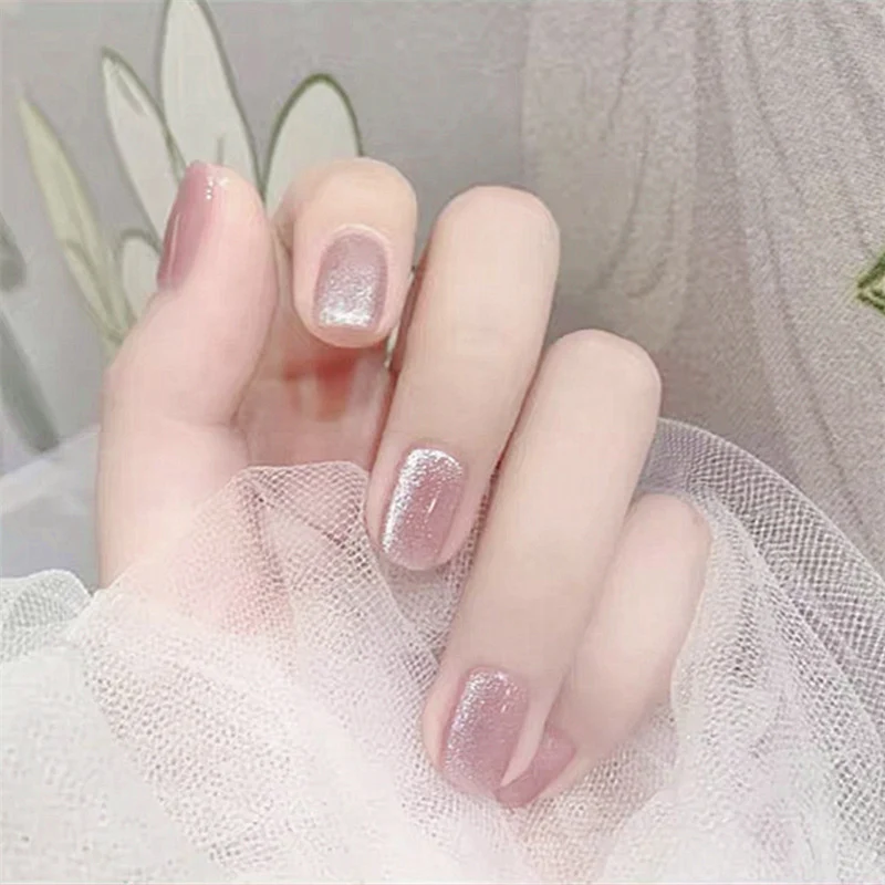 Elegantes Glitzerndes Press-On-Nagelset