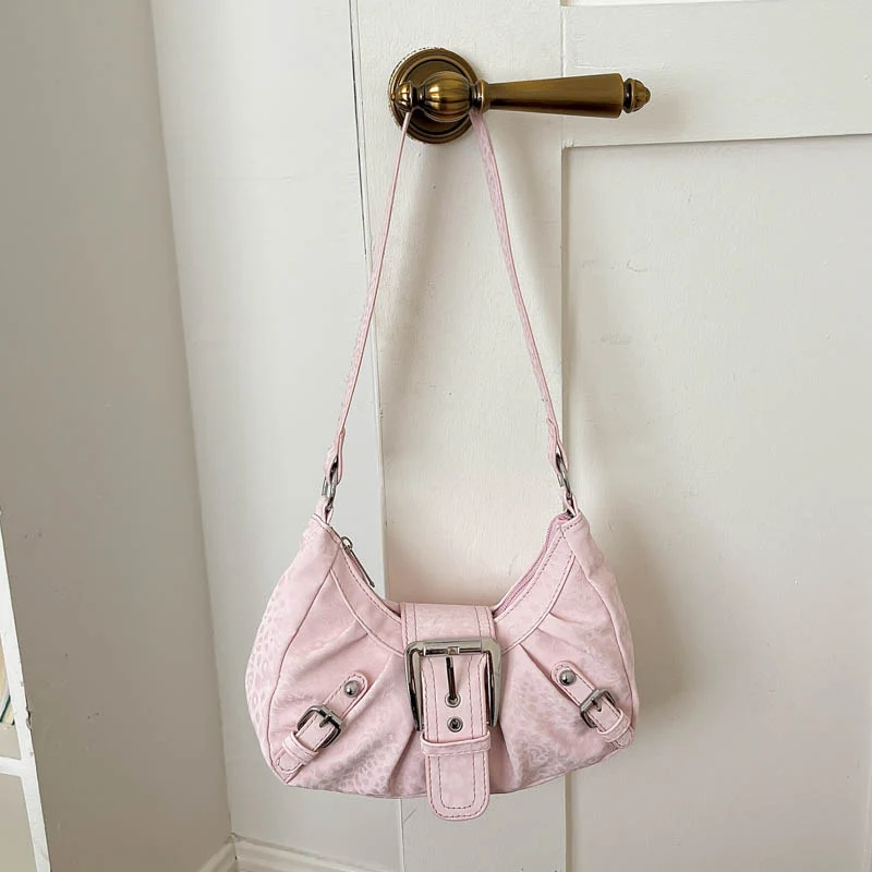 Exotische Texturierte Schultertasche