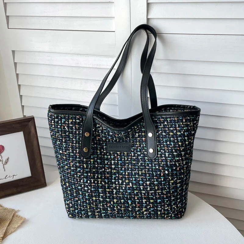 Elegante Gewebte Tragetasche
