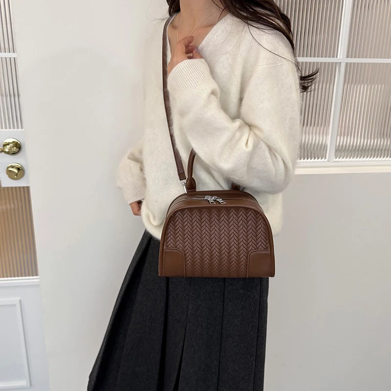 Elegante strukturierte Handtasche