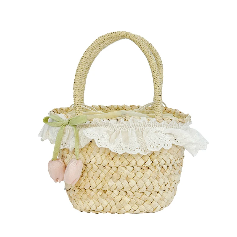 Geflochtene Strohtasche