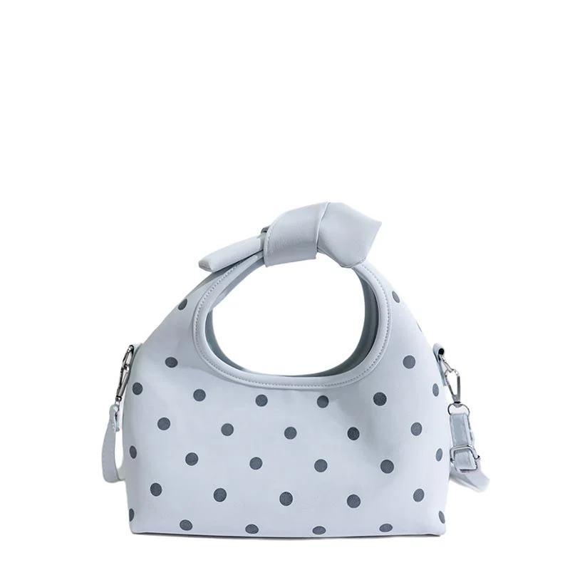 Charmante Punktmuster Handtasche