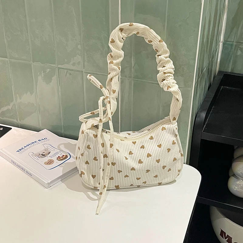Charmante Herz-Muster Handtasche