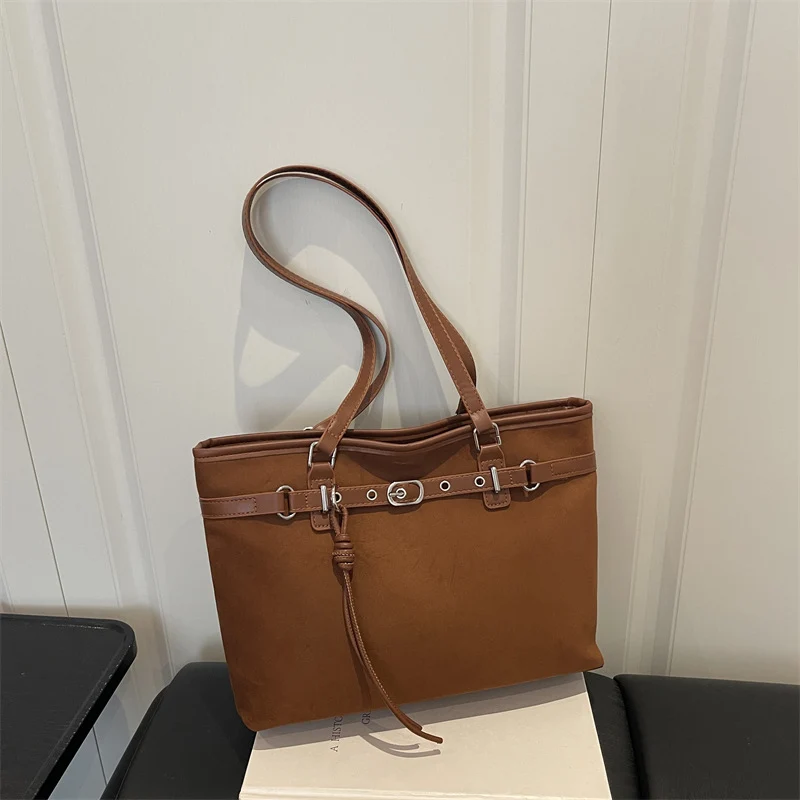 Elegante Wildleder Handtasche