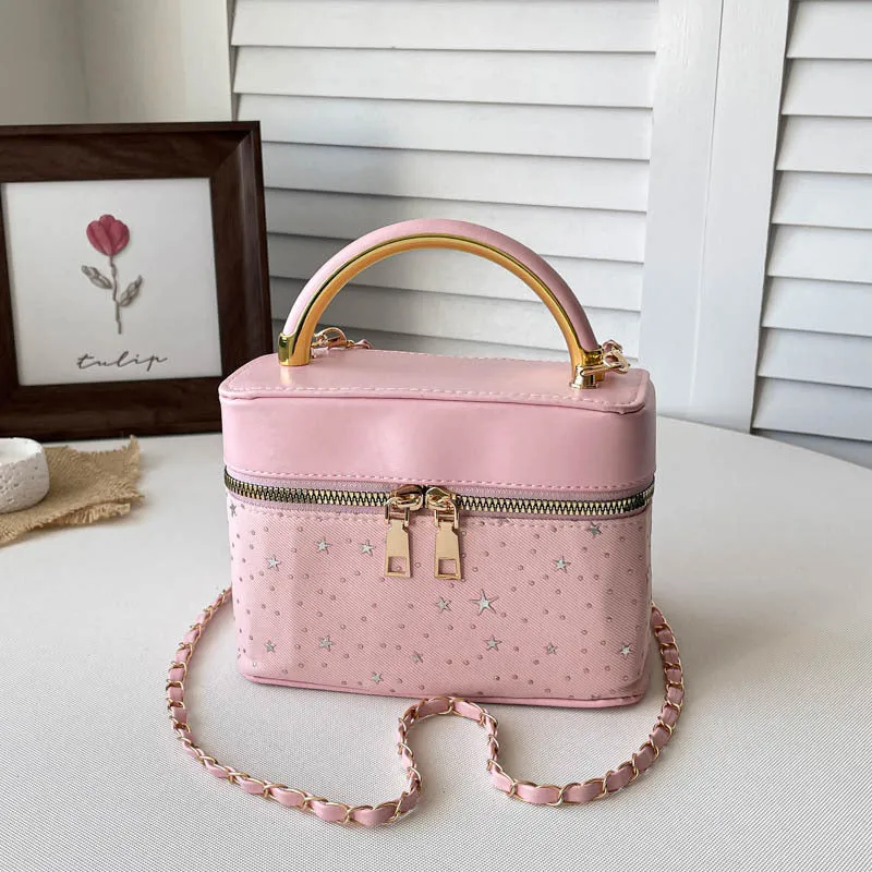 Elegante Sternen-Design-Handtasche