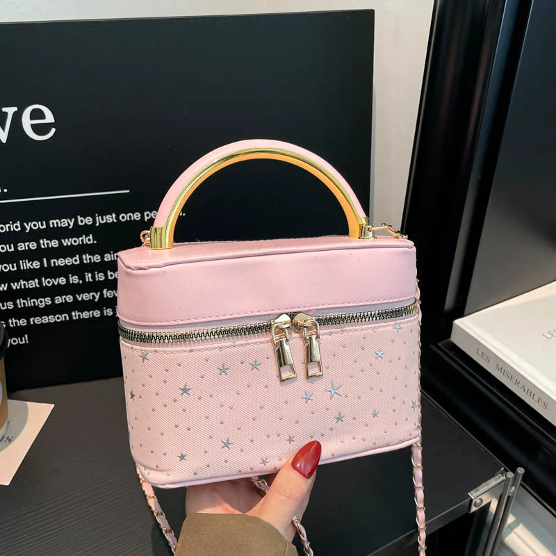 Elegante Sternen-Design-Handtasche