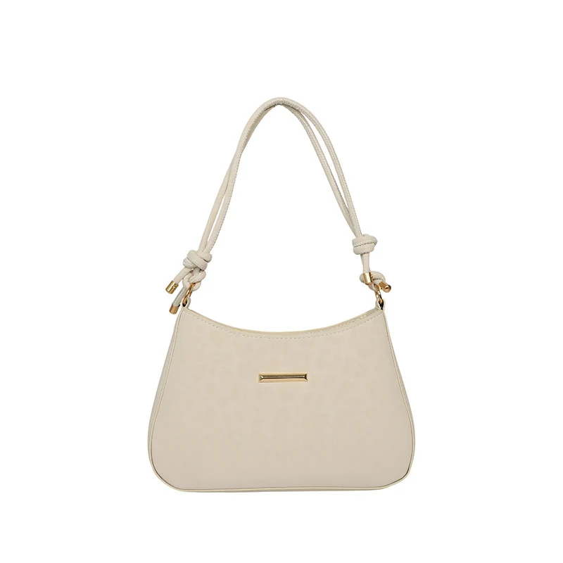 Elegante Glatte Leder Handtasche