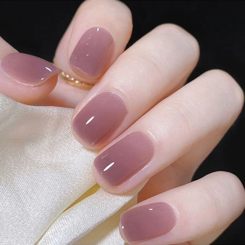 Comfortable Glossy Press-On Nail Kit