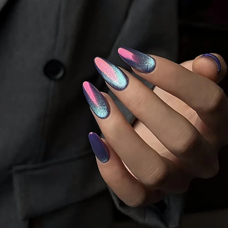 Chic Ombre Stiletto Press-On Nägel