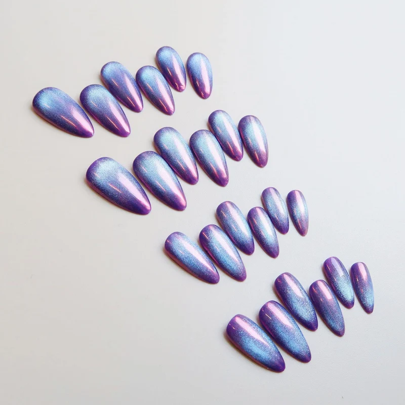 Chic Ombre Stiletto Press-On Nägel