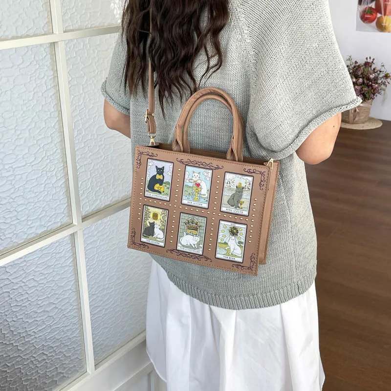 Kat-Themen Kunst Tasche