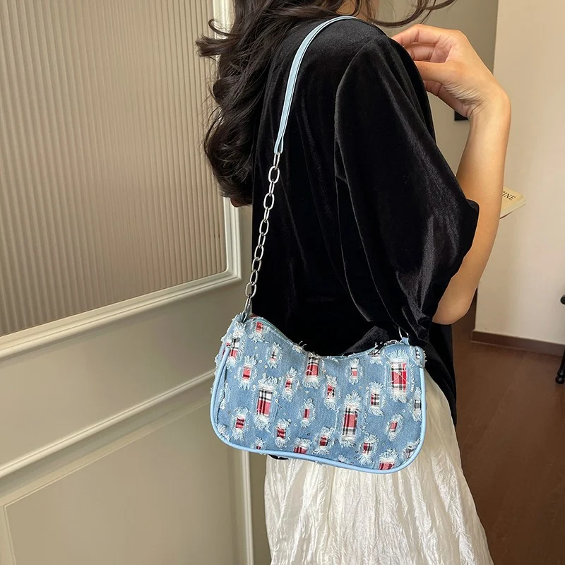 Sternenmuster Schultertasche
