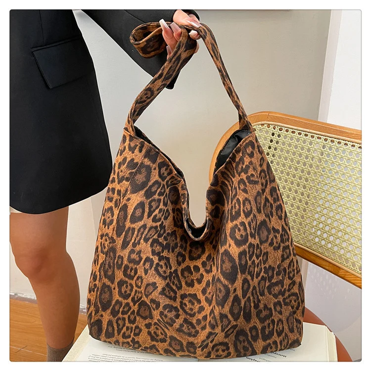 Wildleder Slouchy Tote Tasche