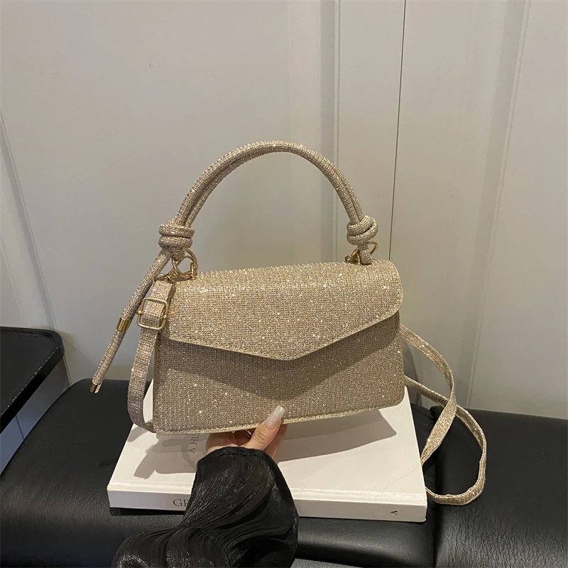 Elegante Glitzer Abendhandtasche